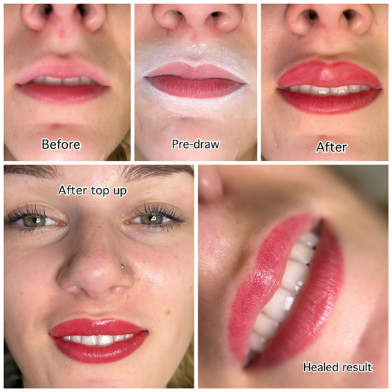 AK Beauty Highnam Lush Lips Collage 1
