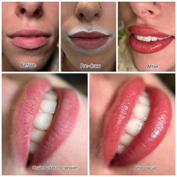 AK Beauty Highnam Lush Lips Collage 3
