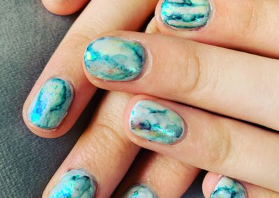 AK Beauty Marble-Nail-Art